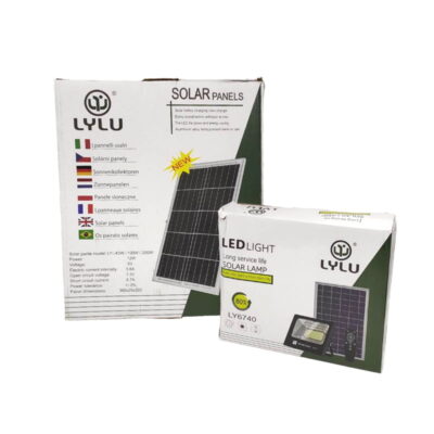 LYLU Ηλιακός προβολέας με τηλεχειριστήριο 100W LY6740 Solar light 3