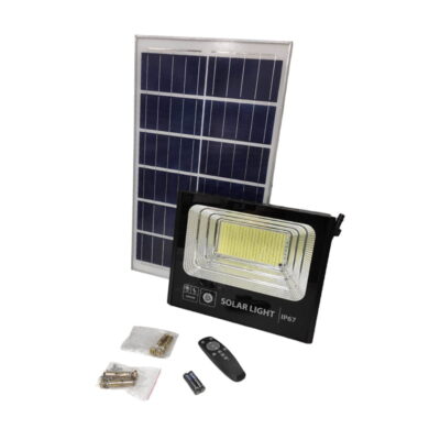 LYLU Ηλιακός προβολέας με τηλεχειριστήριο LED 400W LY67200 Solar light 1