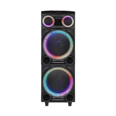 MT 1228 Φορητό ηχείο με μικρόφωνο τηλεχειριστήριο 1200W 122 Portable speaker 1