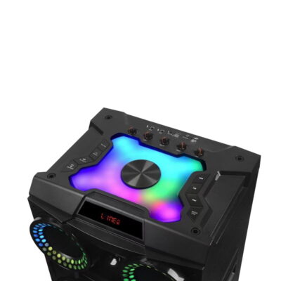 MT 1228 Φορητό ηχείο με μικρόφωνο τηλεχειριστήριο 1200W 122 Portable speaker 3