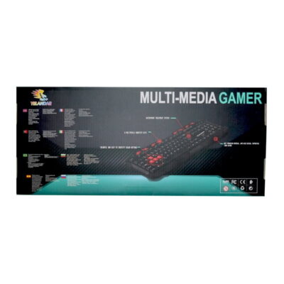Yelandar Gaming Πληκτρολόγιο K 760 Multi media Gamer Keyboard 1
