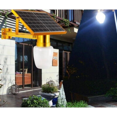 Ηλιακό Φωτιστικό 10W LED Με Αισθητήρα Φωτός Χρυσό JD 9908 Solar energy 2