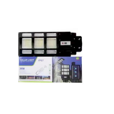 Ηλιακός προβολέας με τηλεχειριστήριο 300W IP67 Lylu Solar light 1