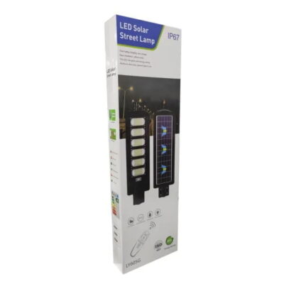 Ηλιακός προβολέας με τηλεχειριστήριο 300W LED Solar street lamp 1