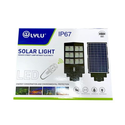 Ηλιακός προβολέας με τηλεχειριστήριο 400W IP67 Lylu Solar light 2