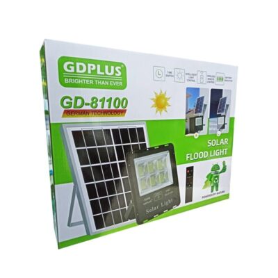 Ηλιακός προβολέας τοίχου με τηλεχειριστήριο 100W GD 81100 GDPLUS 2