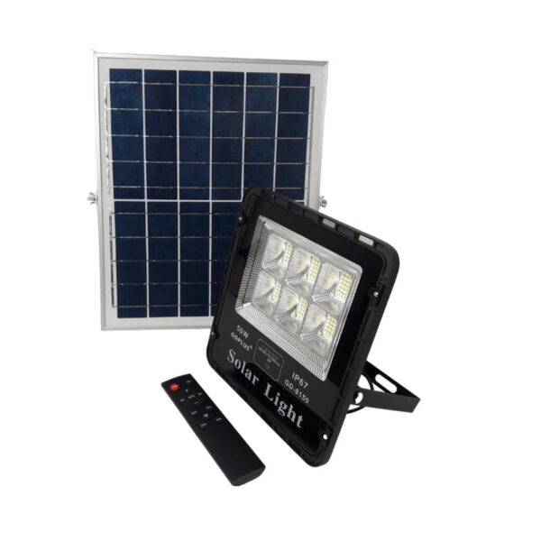 Ηλιακός προβολέας τοίχου με τηλεχειριστήριο 50W GD-8150 GDPLUS