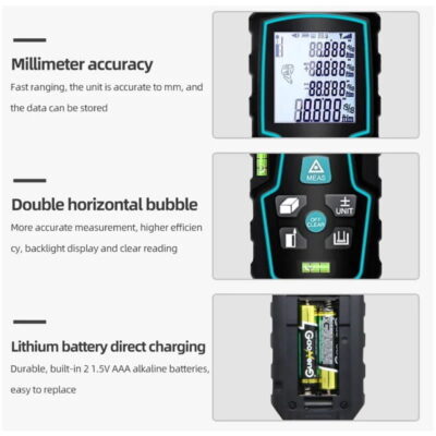 Μέτρο Laser Μετρητής Αποστάσεων Andowl Q CS11 2