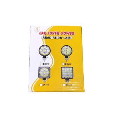 Προβολέας αυτοκινήτου στρογγυλό 42W LED Car Super Power Irradiation Lamp 1 2