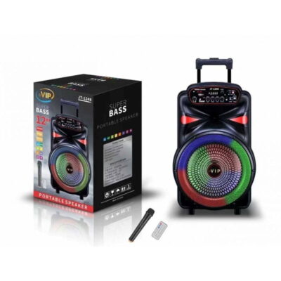 Φορητό ηχείο subwoofer με μικρόφωνο & τηλεχειριστήριο 30000W JT1248 12" - Portable wireless speaker 1 Φορητό ηχείο subwoofer με μικρόφωνο & τηλεχειριστήριο 30000W JT1248 12" - Portable wireless speaker