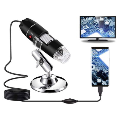 Ψηφιακό Μικροσκόπιο USB Μονόφθαλμο 1600x Digital Microscope Electronic Magnifier 4