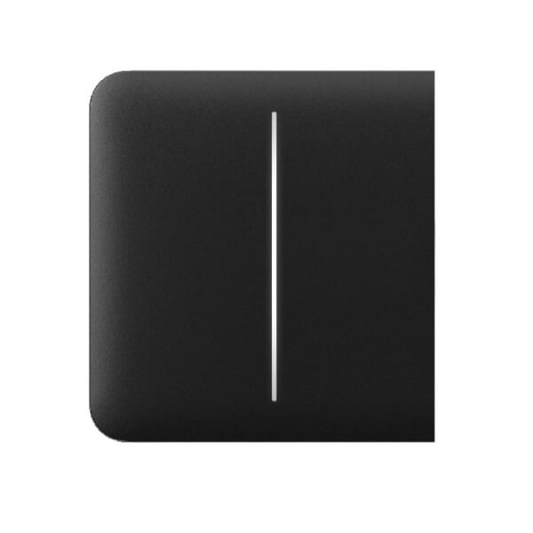 AJAX SIDEBUTTON BLACK 2-GANG