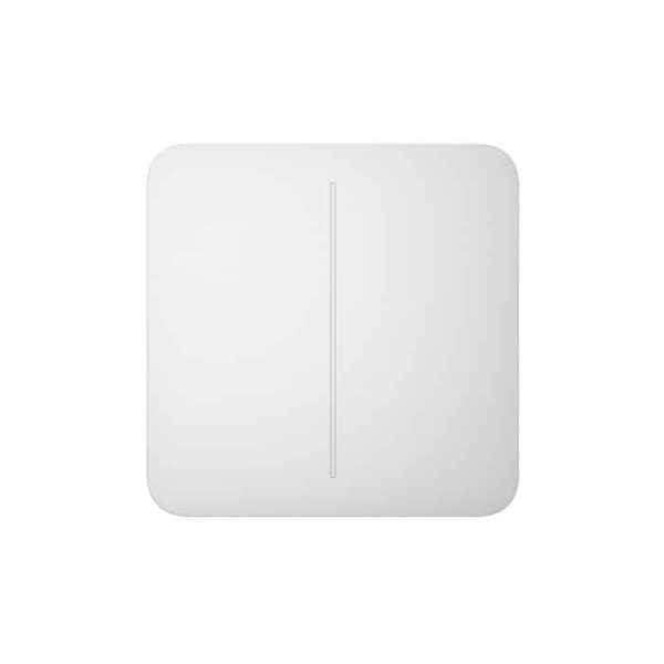 AJAX SOLOBUTTON WHITE 2-GANG
