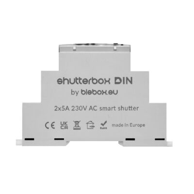 BL-SHUTTERBOX DIN-SHUTTER CONTROLLER FOR DIN RAIL