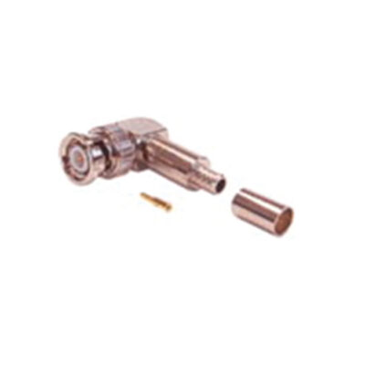 CON-BNC5 59 RG59 RIGHT ANGLE CRIMP PLUG (ΠΑΚΕΤΟ 5 τμχ)