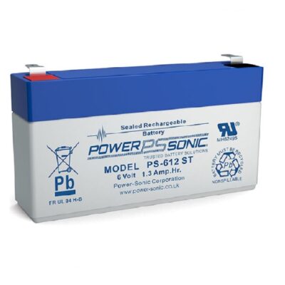 PS-612 ST 6V-1.3AH POWERSONIC ΕΠΑΝΑΦΟΡΤΙΖΟΜΕΝΗ 1 PS-612 ST 6V-1.3AH POWERSONIC ΕΠΑΝΑΦΟΡΤΙΖΟΜΕΝΗ