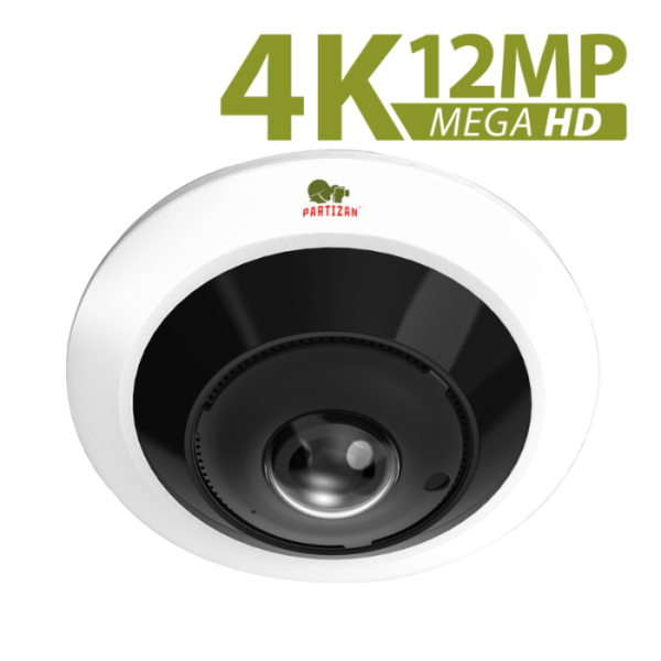 PZ-IPF-5SP 4K V1.0 FISH EYE 12MP