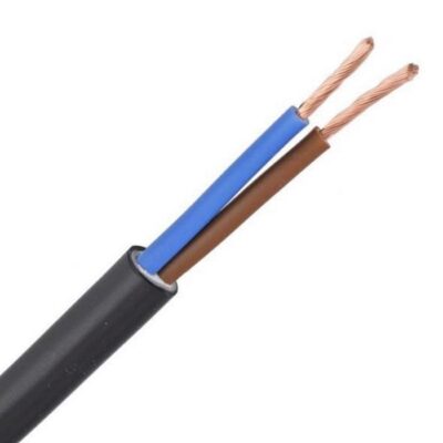 ΚΑΛΩΔΙΟ ΜΑΥΡΟ ΕΥΚΑΜΠΤΟ H03VV-F 2X0