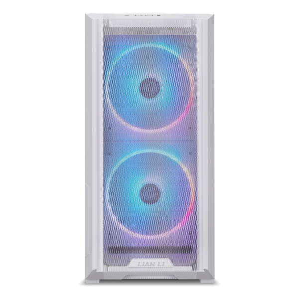 Lian Li LANCOOL 216 RGB white – EATX/ATX/MICRO-ATX/MINI-ITX (front 160mm ARGB x2, rear 140mmx1)