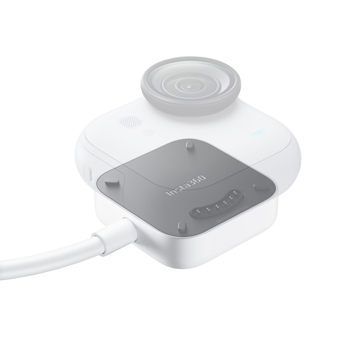 QCY LH1 White – Wired Semi-Ear Earphones w. Mic iOS Android Type-C 1,15m cable 20-20KHz