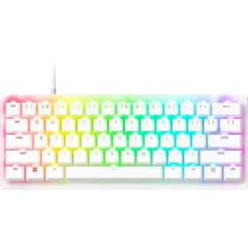 Razer HUNTSMAN V3 PRO MINI WHITE ANALOG –  60% Optical Gaming Keyboard – Rapid Trigger – US Layout