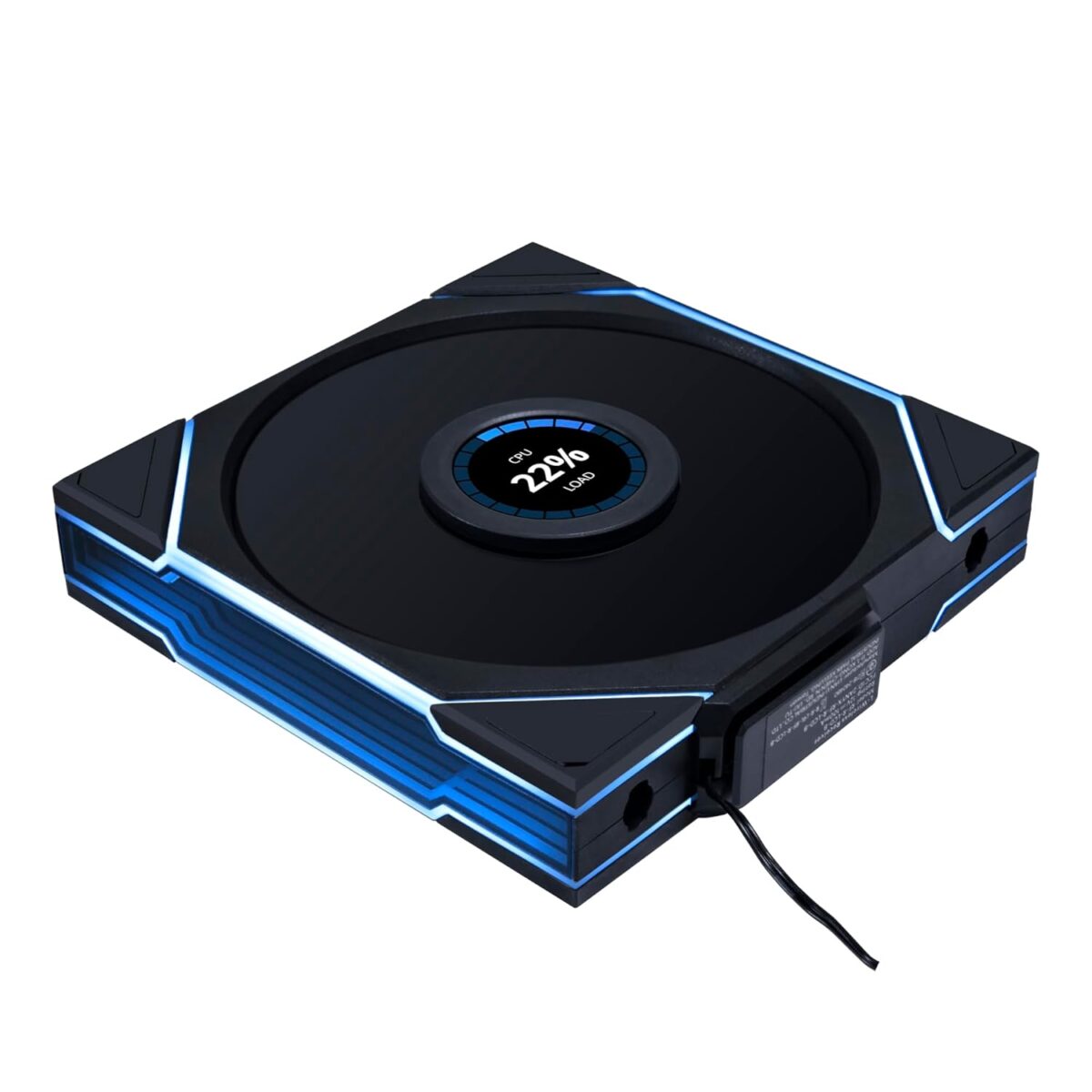 Lian Li UNI FAN TL-LCD Wireless Reverse 140 Black (1pc) Case Fan – No Controller Included