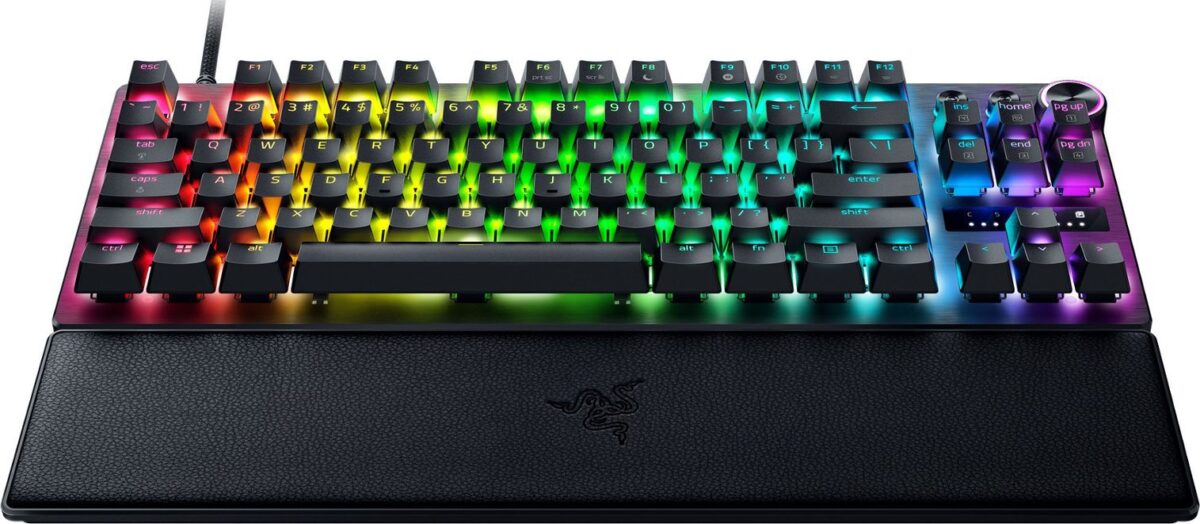 Razer HUNTSMAN V3 PRO TENKEYLESS ANALOG – Optical Gaming Keyboard – Rapid Trigger – US Layout