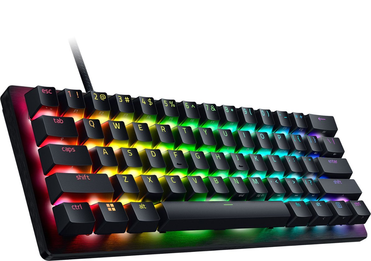 Razer HUNTSMAN V3 PRO MINI ANALOG –  60% Optical Gaming Keyboard – Rapid Trigger – US Layout