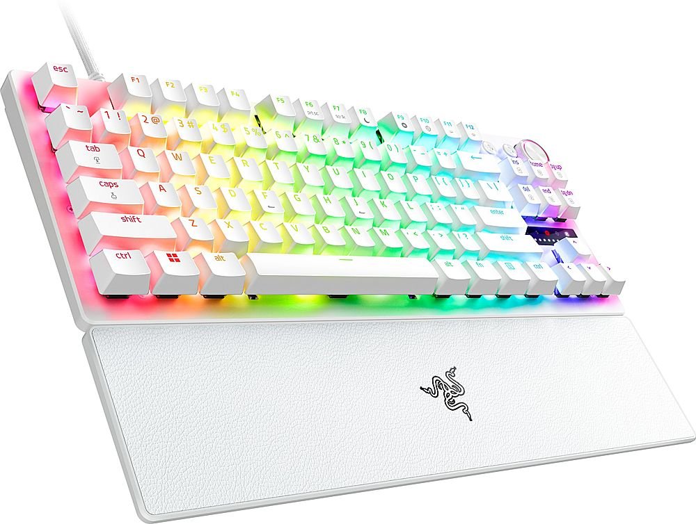 Razer HUNTSMAN V3 PRO TENKEYLESS WHITE ANALOG - Optical Gaming Keyboard - Rapid Trigger - US Layout 3 το Razer Huntsman V3 Pro. Με υπερπλήρη λειτουργία Rapid Trigger Mode
