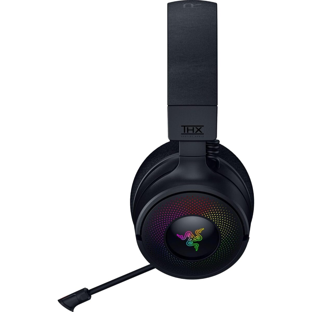 Razer KRAKEN V4 – Wireless 7.1 RGB Gaming Headset – BT/2.4GHz/USB – Haptic Feedback – PC/PS5/PS4