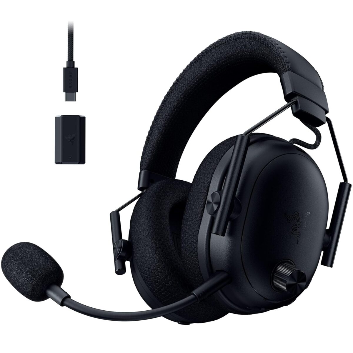 Razer BLACKSHARK V3 PRO Black – ANC Wireless Gaming Headset – 70h – 2.4GHz/BT/USB – PC/PS5/Switch