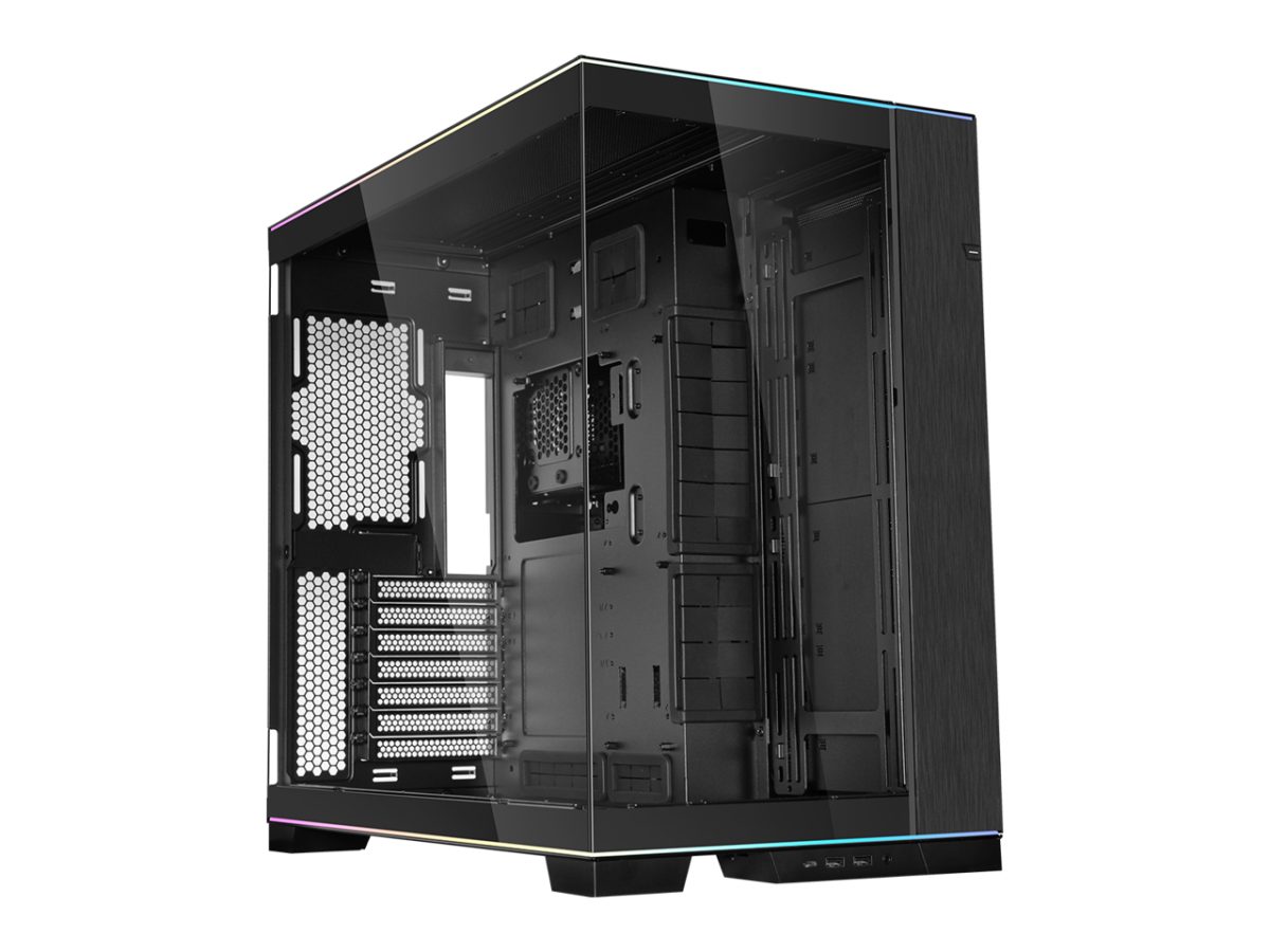 Lian Li O11D EVO RGB Black – Black EATX(under 280mm)/ATX Columnless Tower PC Case