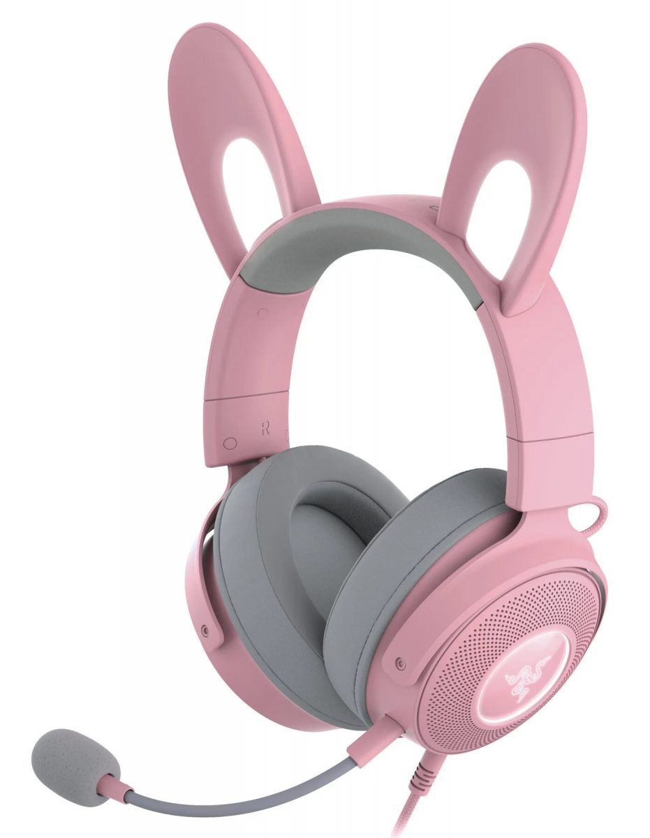 Razer KRAKEN KITTY V2 PRO - Quartz - RGB - USB 7.1 Gaming Headset - Kitty, Bear, Bunny Ears 4 Razer KRAKEN KITTY V2 PRO - Quartz - RGB - USB 7.1 Gaming Headset - Kitty, Bear, Bunny Ears - Image 4