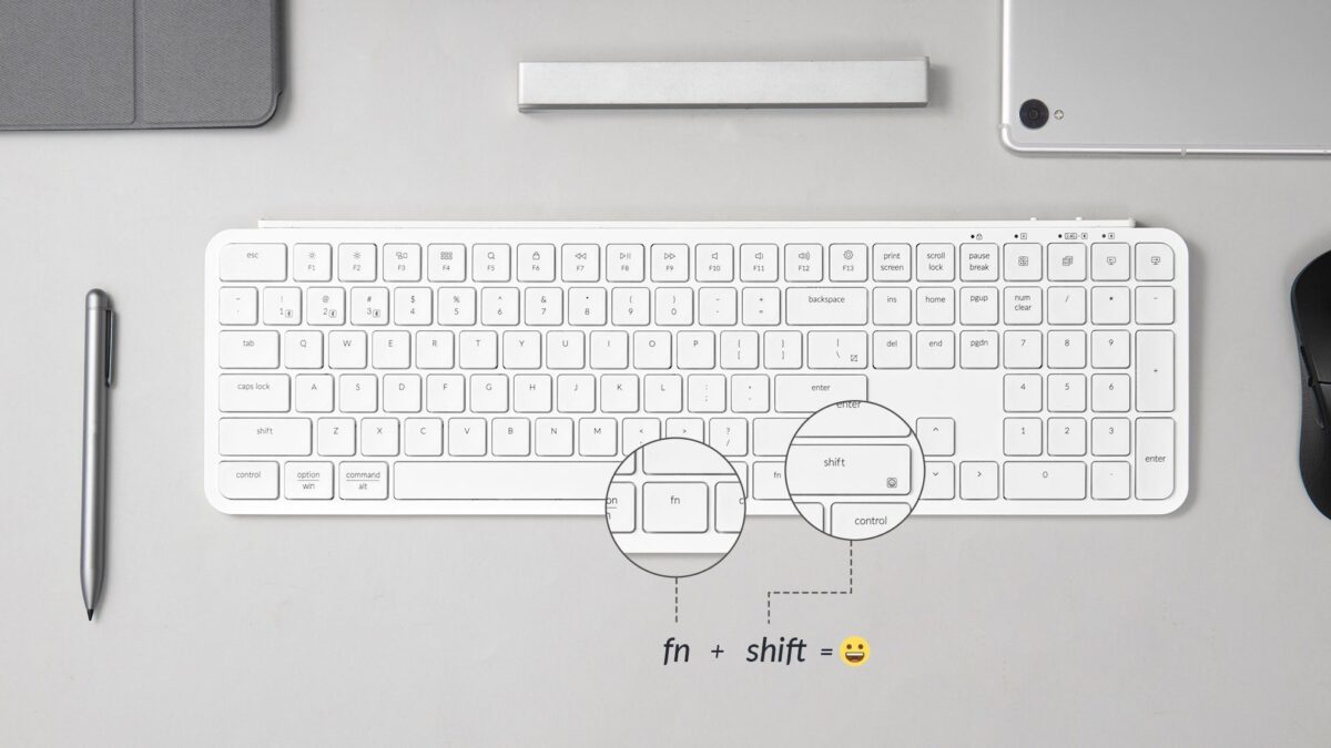 Keychron B6 Pro (B6P-K8) Ultraslim Wireless BT Keyboard ZMK Online customizen-Ivory White 100% US 4 Bluetooth και ενσύρματo