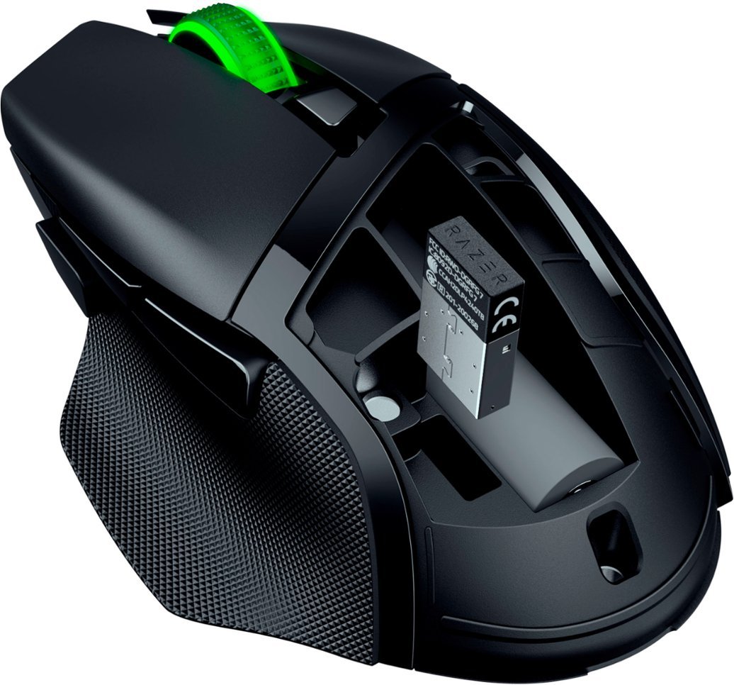 Razer BASILISK V3 X HYPERSPEED - Wireless Gaming Mouse - 265h Battery - RGB - 18K DPI 3 δεν υπάρχουν όρια στον τρόπο που επιλέγετε να παίξετε. Οπλισμένο με 9 προγραμματιζόμενα κουμπιά