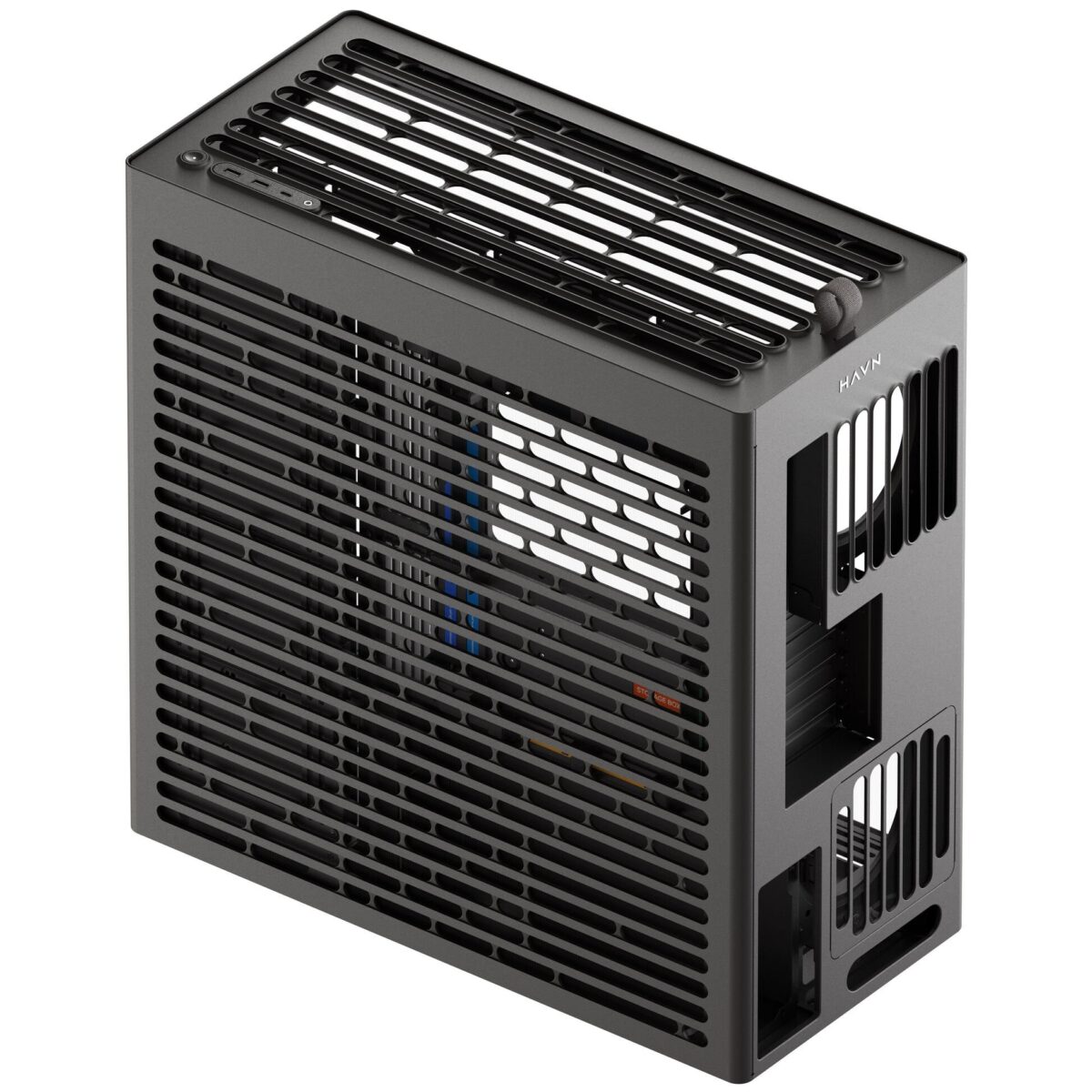 HAVN HS 420 black Premium Midi Tower Case - without vertical GPU support 4 το οποίο αναπτύχθηκε μέσω αμέτρητων δοκιμών και τελειοποίησης από τους μηχανικούς της HAVN και του Pro Gamers Group. Με την έξυπνη σχεδίαση δύο θαλάμων
