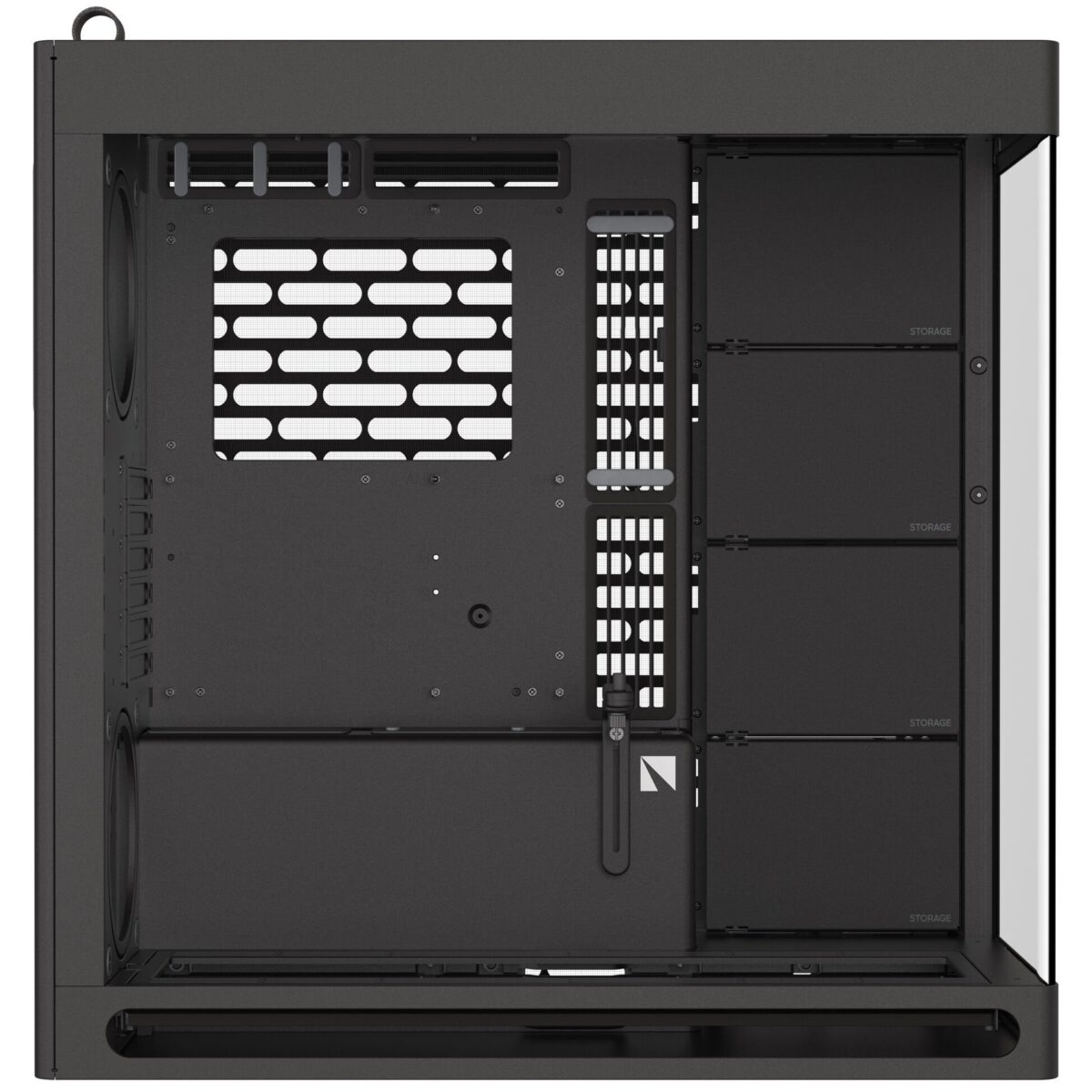 HAVN HS 420 black Premium Midi Tower Case - without vertical GPU support 5 εξασφαλίζει ακριβή