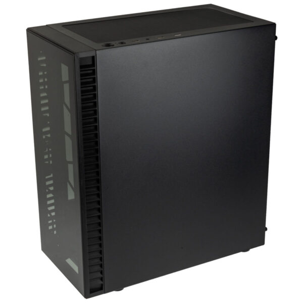 Kolink Observatory HF Glass Core Midi Tower Case - Black No Fans - Image 3