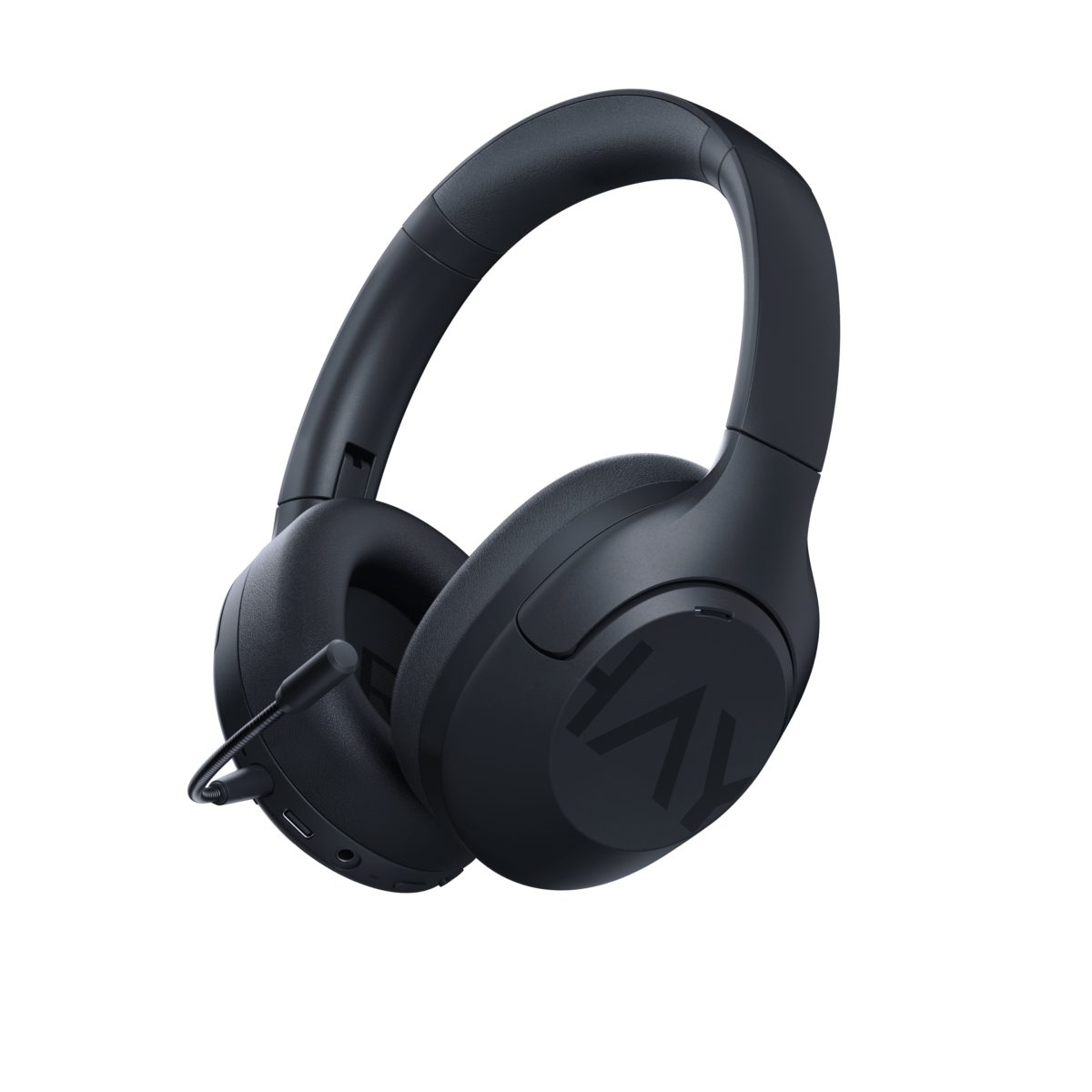 Haylou S30 Pro Black – BT ANC Headset, Detachable Mic, Hi-Res Audio -42Db 2 mode ANC – Protein Leath