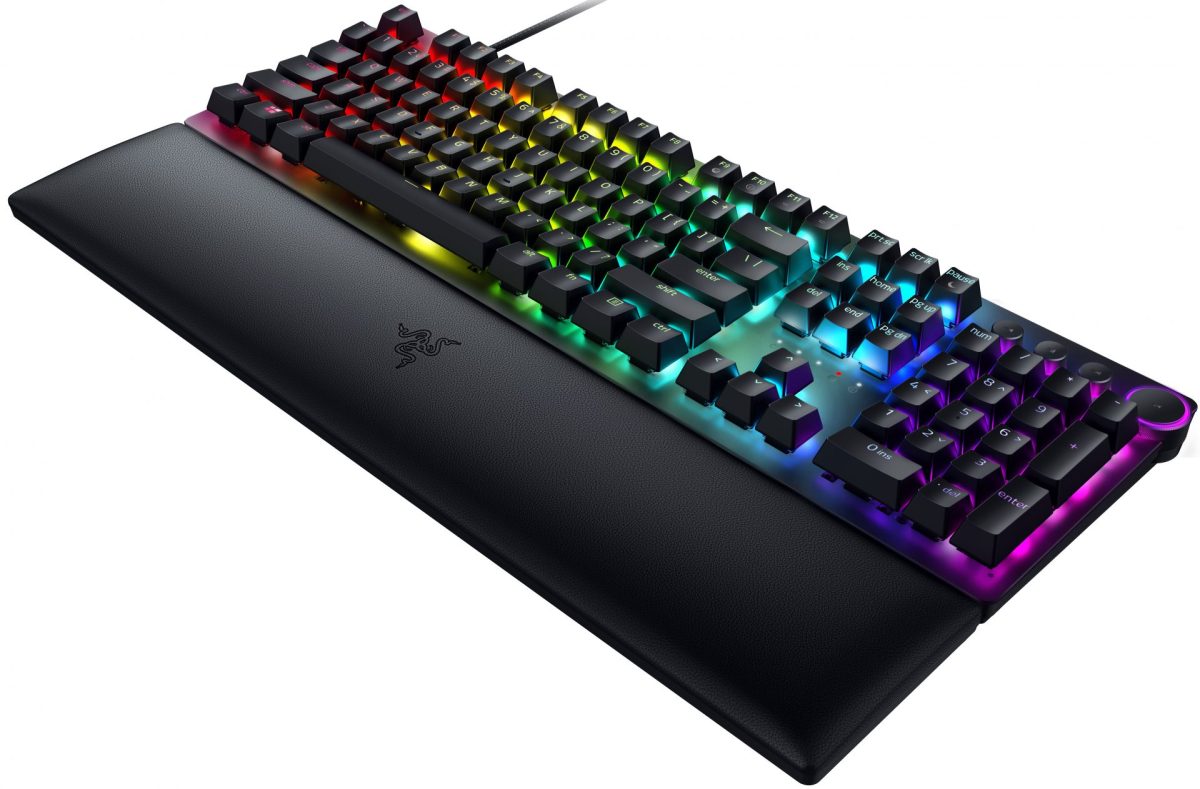 Razer HUNTSMAN V2 – RGB Optical Gaming Keyboard (Linear Red Switch) – US Layout