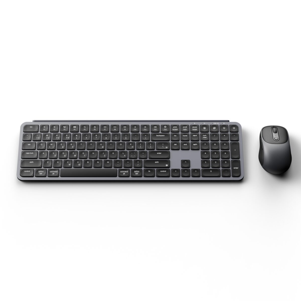 Keychron B6 Pro Combo (KCBD4-GR) Ultraslim Wireless Keyboard and Mouse 100% GR – Space Grey