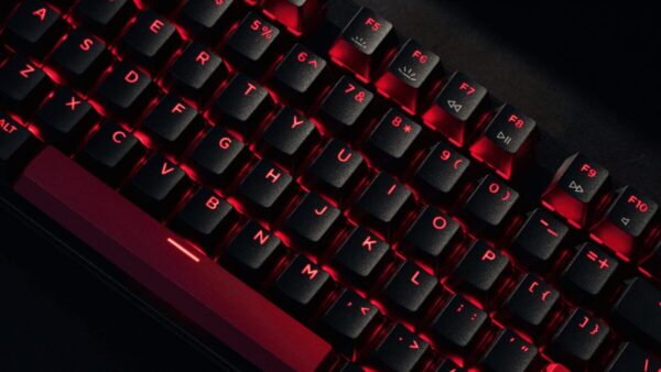 Lemokey X1 (X1-A1) QMK/VIA Wired Mechanical Keyboard TKL 80% Red Switch US Layout - Image 5