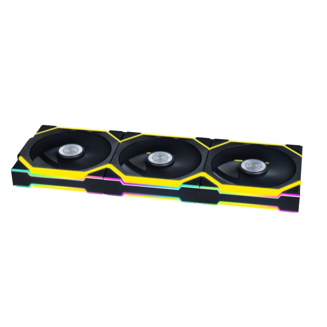 Lian Li UNIFAN SL Wireless 120 -3PCS Black (Triple pack include Controller) – Case Fan