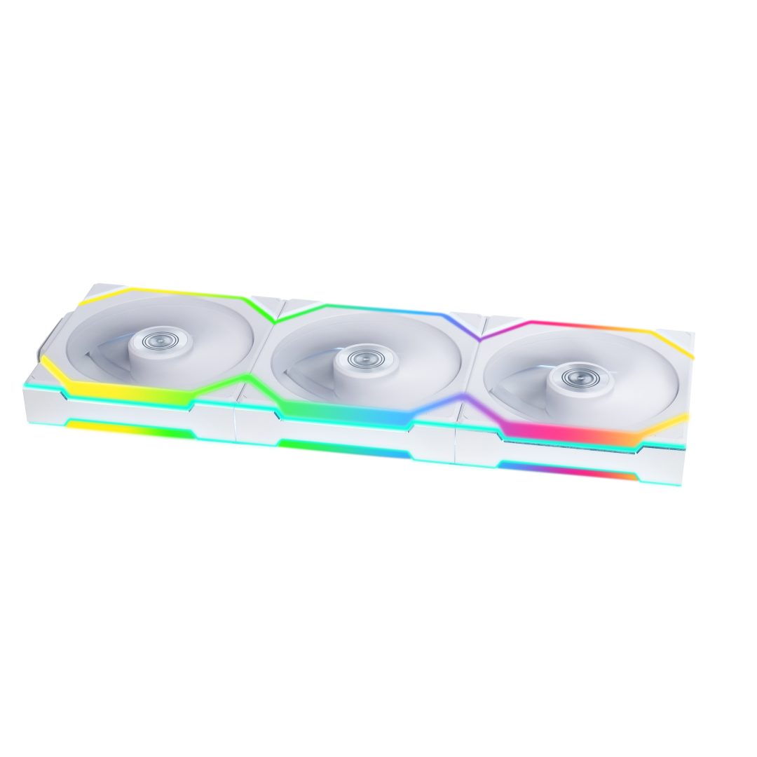 Lian Li UNIFAN SL Wireless 120 -3PCS White (Triple pack include Controller) – Case Fan
