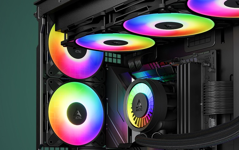 Arctic P14 Pro A-RGB - PWM 140mm Case Fan - fluid dynamic bearing - max 2500 RPM - PWM regulated 4 Αποτελεσματική απόδοση με υψηλή αντίσταση αέρα