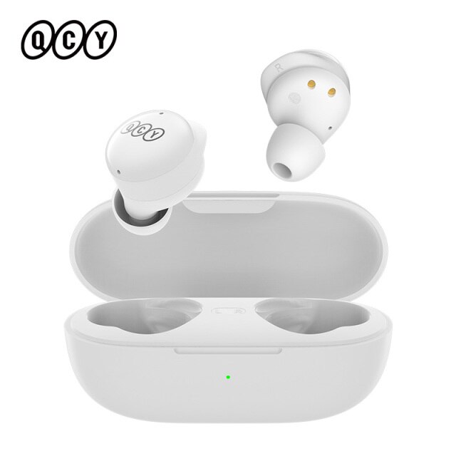 QCY T17 TWS WHITE 6mm dynamic driver-mic noise cancel. Music time: 4h. Calling time: 3,5h. Bluetooth 1 Youth Buds