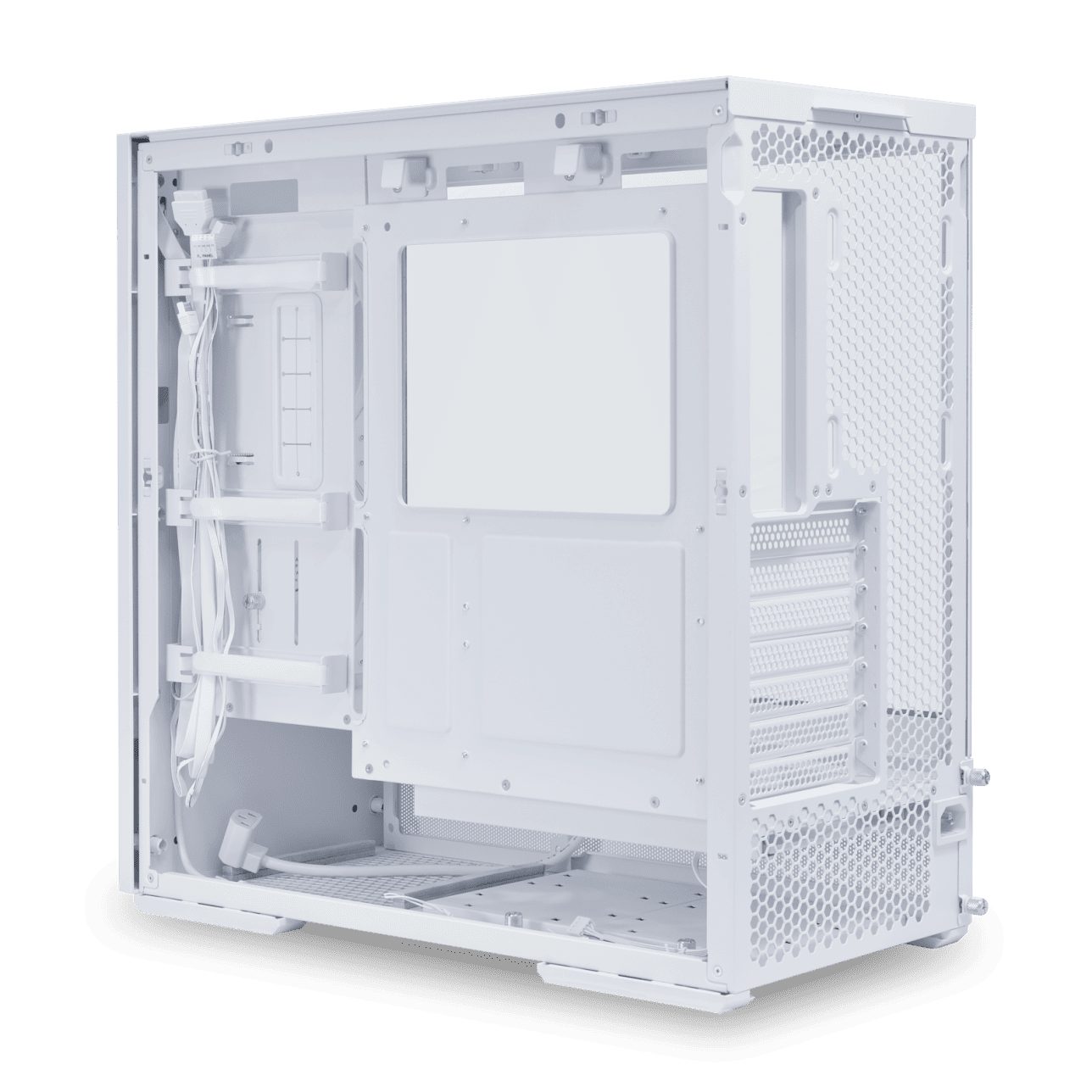 Lian Li LANCOOL 207 White - ATX PC Case (4 FANS) 2 x front 140 ARGB PWM & 2 bottom 120 PWM reverse 5 219 χιλιοστά πλάτος και 455