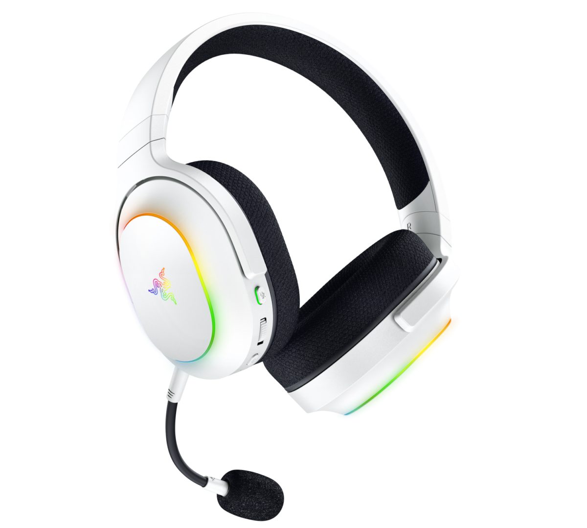Razer BARRACUDA X WHITE Chroma – RGB Wireless & Bluetooth – PC/PS5/Switch/Android Gaming Headset