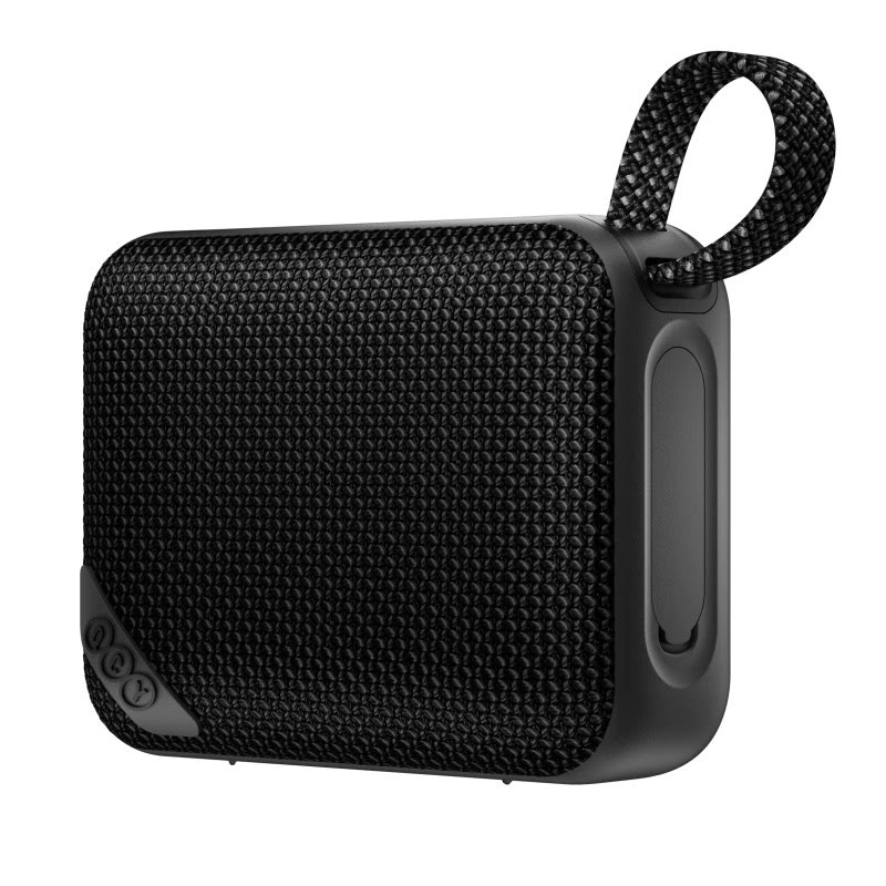 QCY SP2 Black – Pocket Size IP67 RGB BT Speaker Deep Punch Bass TWS Stereo Subwoofer 17h