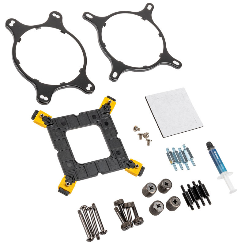 Kolink Umbra Void AIO 120mm Performance ARGB CPU Water Liquid Cooler 5 ενώ ο ενσωματωμένος φωτισμός με εφέ καθρέφτη φωτίζει τον υπολογιστή σας.
